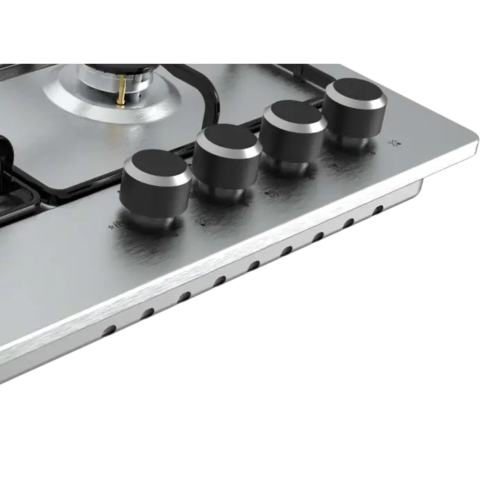 Газовая варочная панель HAIER HHX-M64ENX — безопасность и комфорт на кухне с интегрированным электроподжигом и эмалированными решетками
