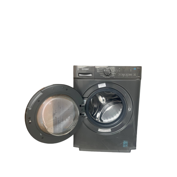 Стиральная машина Indesit IM3 712 SS CIS 7 кг инвертор 1200 об/мин чёрный | Характеристики и цена в Бишкеке onbir.kg