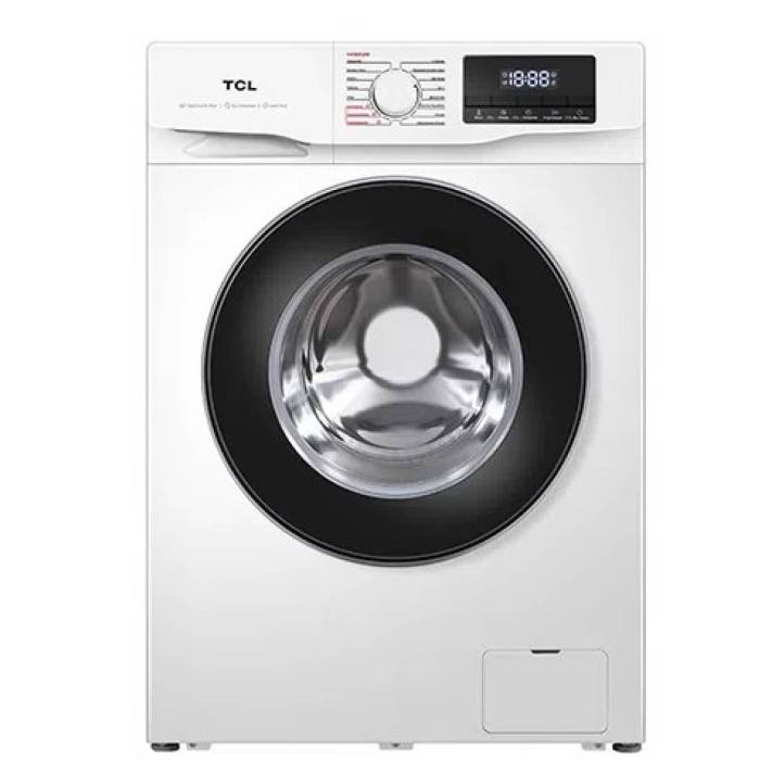 TCL WF7010F60BW — фронтальная стиральная машина, загрузка 7 кг, современный дизайн, эффективная и экономичная стирка.