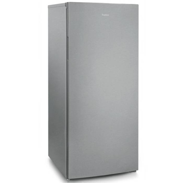Морозильная камера Бирюса М6046SN — 230 л, металлик