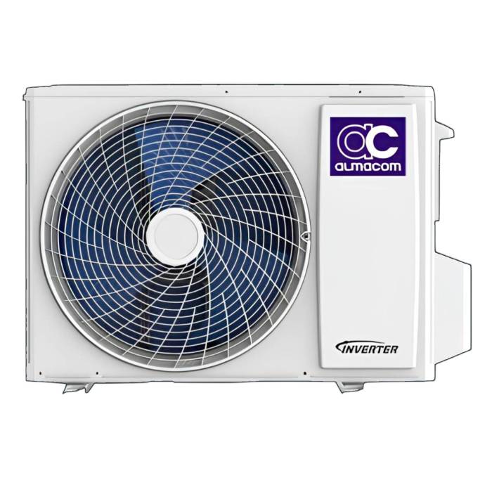 Кондиционер ALMACOM ACH-09CI — сплит-система DC Inverter с четырехсторонним потоком воздуха, заказать онлайн с установкой в Кыргызстане.