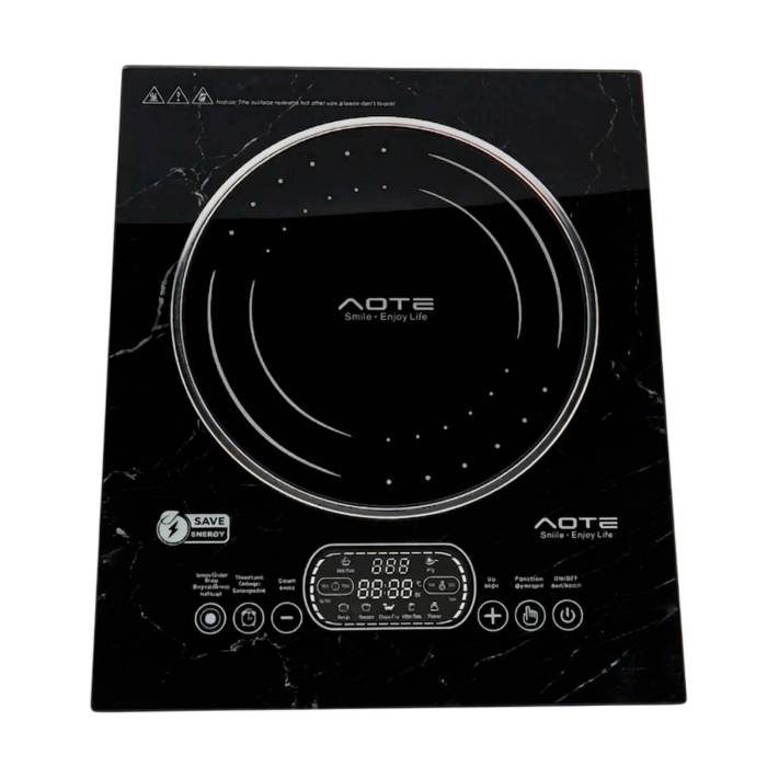 Настольная плита AOTE AT-27037 — мощная и удобная для быстрой готовки — Onbir.kg.