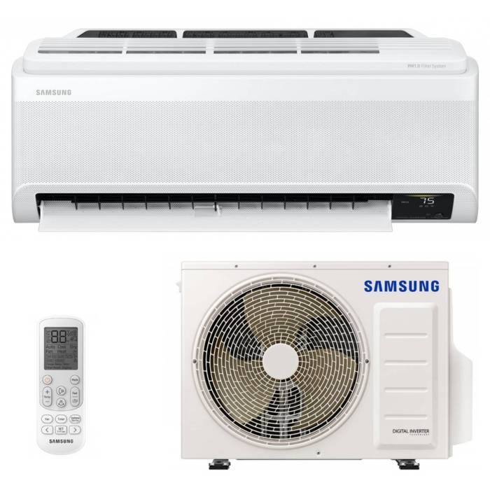 Кондиционер SAMSUNG AR60F24C1DWNER inverter — хладагент R32 — Onbir.kg Бишкек, Кыргызстан
