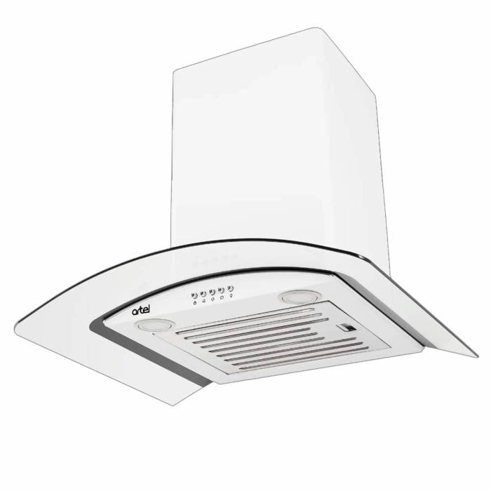 Вытяжка купольная Artel ART-0660 RAINBOW W — белая модель с высокой производительностью, купить в Бишкеке с доставкой