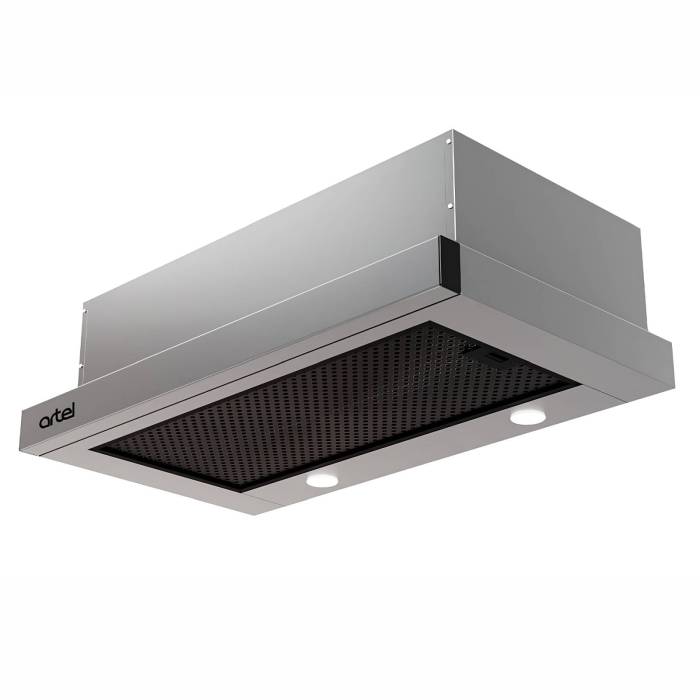 Вытяжка выдвижная Artel ART - Sliding 460 INOX — встраиваемая, 400 м³/ч, корпус из нержавеющей стали, заказать с доставкой в Бишкеке