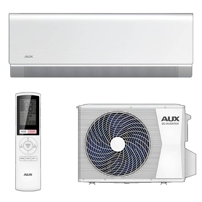 Кондиционер AUX 09-CA INVERTER — для площади до 25 м², класс энергоэффективности A++, купить онлайн