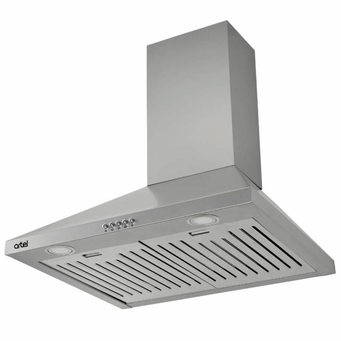 Artel ART-0760 PRIMA Серая — надежная и практичная вытяжка для дома, доставка в Бишкеке