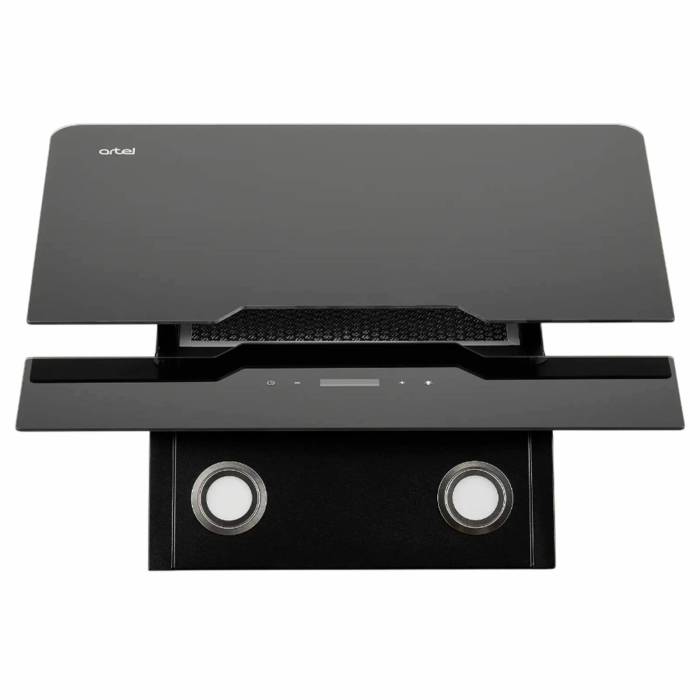 Artel Angled G260 — металлический корпус, LED-подсветка 2×2 Вт, эффективное удаление дыма и запахов, купить с доставкой