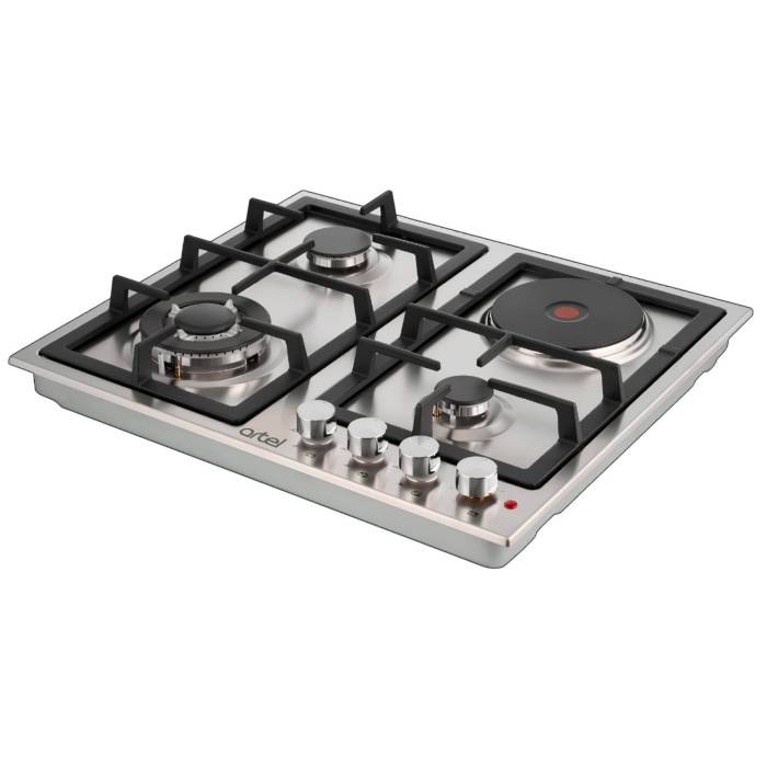 Заказать варочную панель Artel Moderno A63-1030 с чугунной решеткой и INOX покрытием — доставка по городу