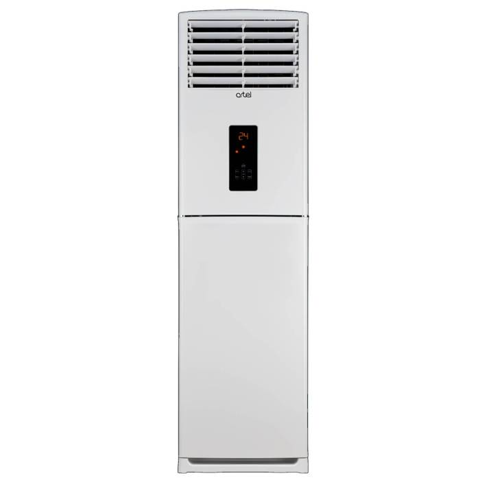 Кондиционер колонный Artel SIA1-F48HF REGISTON — охлаждение до 13 кВт, обогрев до 15.6 кВт, для помещений 100-130 м²