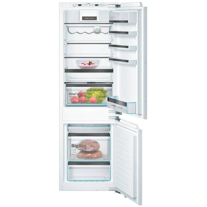 Холодильник BOSCH KIN86HDF0 — встроенный, с системой No Frost для равномерного охлаждения — Onbir.kg
