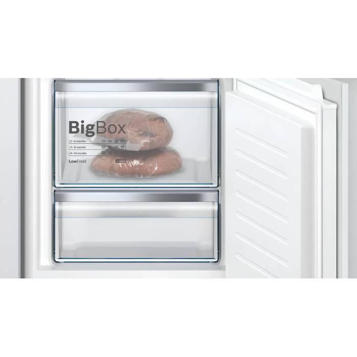 Инверторный встраиваемый холодильник Bosch KIS87AF30U, 270 л, с системой охлаждения статической, купить в Бишкеке