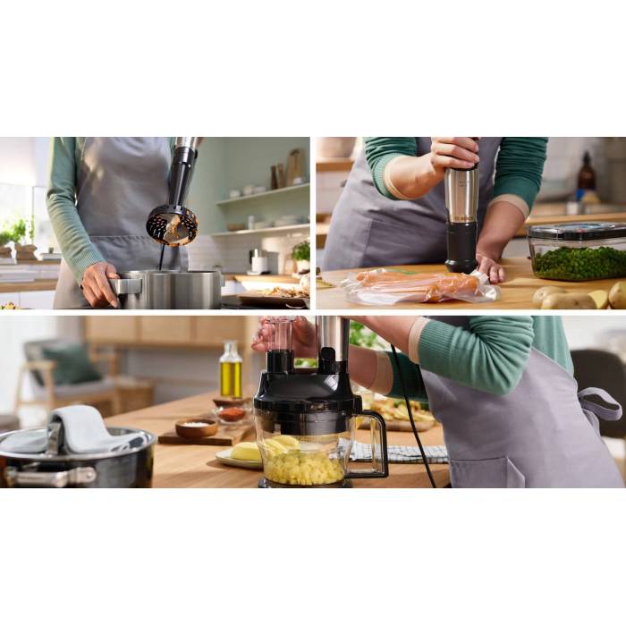 Блендер погружной BOSCH MSM6M622 — Материал ноги блендера: металл — Onbir.kg Бишкек, Кыргызстан