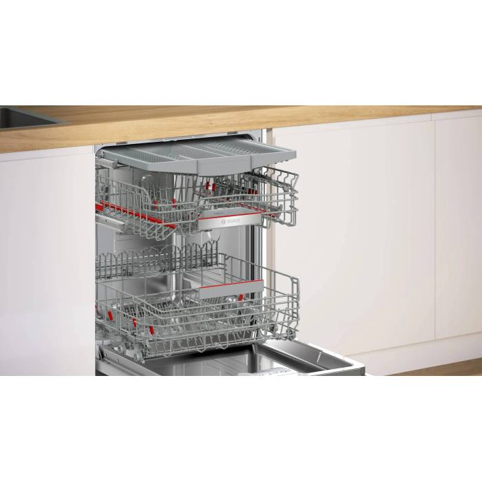 Встраиваемая посудомоечная машина Bosch SMV6ECX08E — 14 комплектов, инверторный двигатель, Home Connect. Заказать с доставкой в Бишкеке и Кыргызстане.