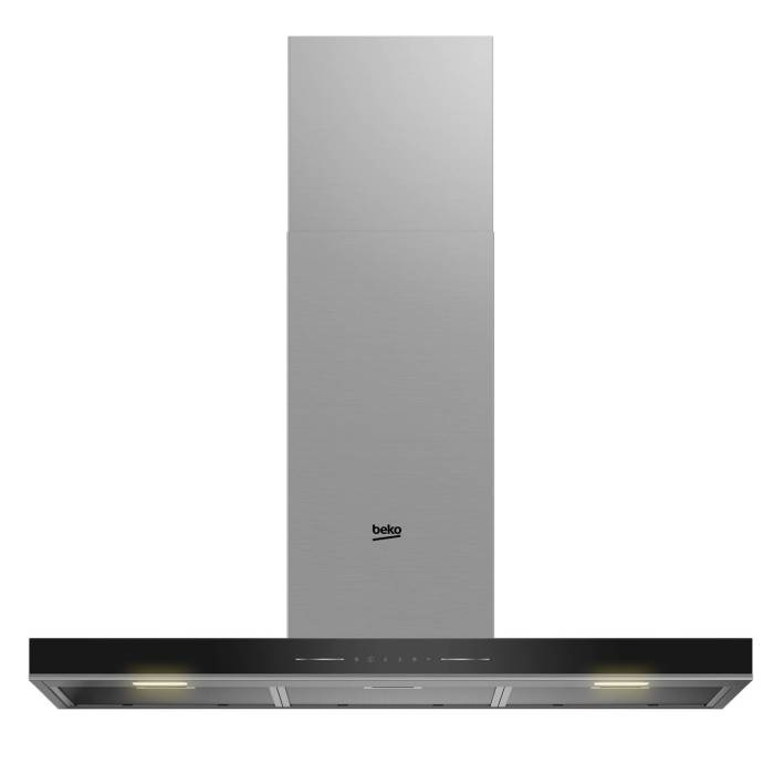 Beko BHCB96641BBHS каминная вытяжка класса энергоэффективности A, купить онлайн в Бишкеке с доставкой