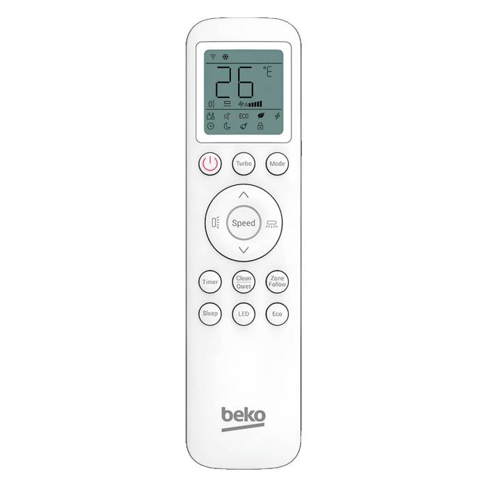 Кондиционер Beko BRFPA-180 с 4D воздушным потоком и экономным режимом Gen Mode — доставка и установка по городу Бишкек