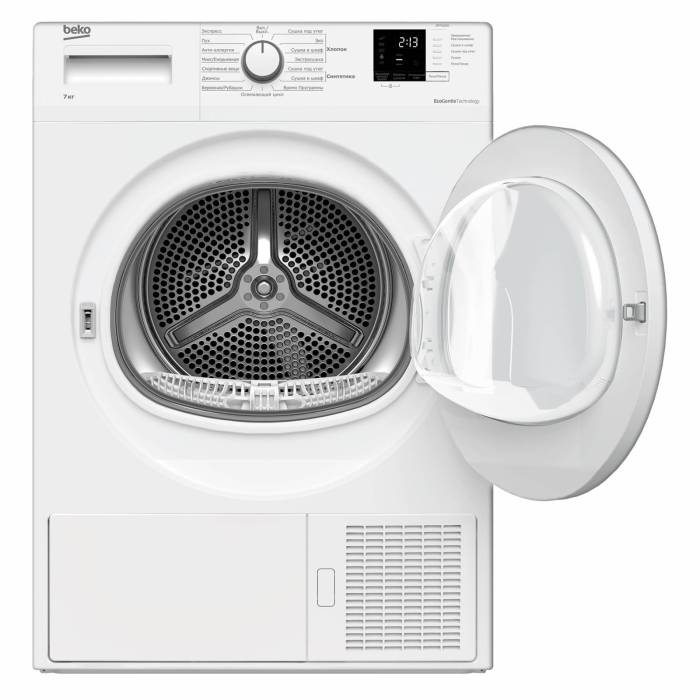 Сушильная машина Beko DF7412GA — бережная сушка джинсов, пуховиков, рубашек. Заказать в Бишкеке