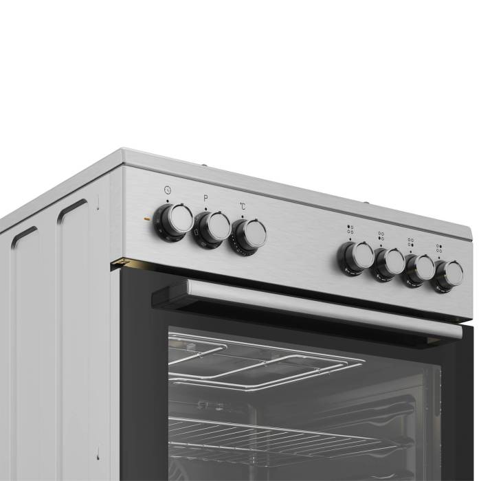 Beko FBE62130GXDN — эмалированные решётки устойчивы к нагрузкам и легко очищаются после готовки