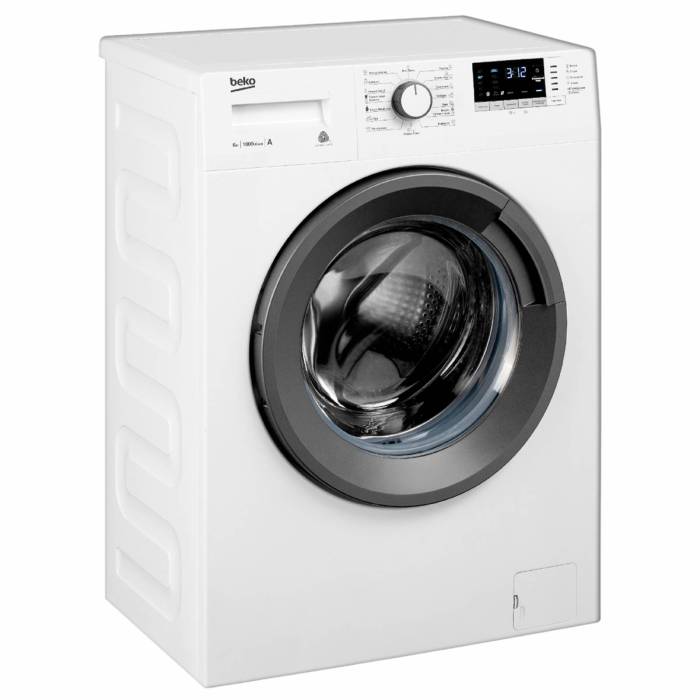 Купить в Кыргызстане Beko WRE6512ZAW с дисплеем и защитой от перелива, доставка включена