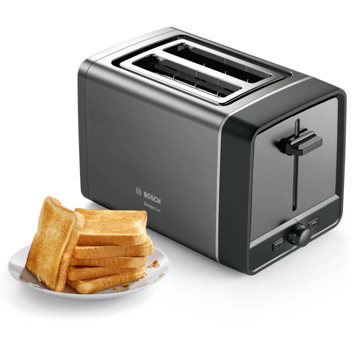 Тостер Bosch TAT5P425 — Тип: компактный тостер 2/2 — Onbir.kg Бишкек, Кыргызстан