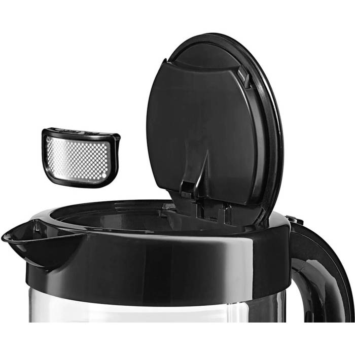 Чайник Bosch TWK70B03 — Цвет: черный, корпус из стекла — Onbir.kg Бишкек, Кыргызстан