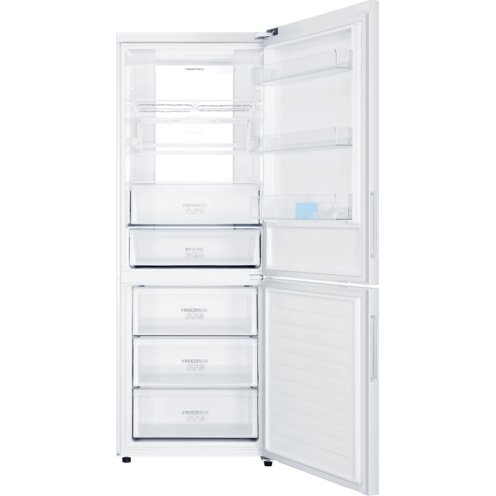 Haier C4F744CWG Купить в Бишкеке онлайн с доставкой, заказать холодильник No Frost с нижней морозилкой в Кыргызстане с доставкой по городу