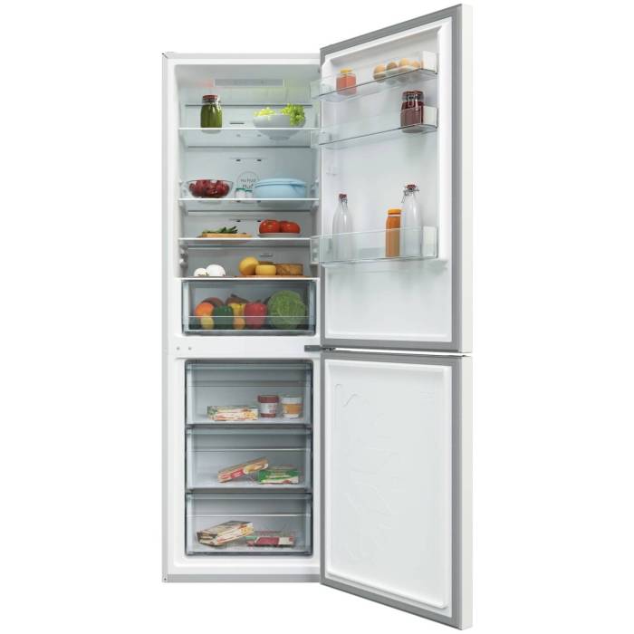 Candy CCRN6180W — технология No Frost Plus+ для быстрого замораживания и отсутствия наледи.