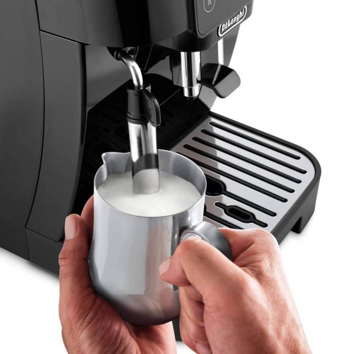 Кофемашина DeLonghi ECAM220.51.B черная с капучинатором и подогревом чашек — доставка Кыргызстан