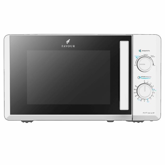 SNOWCAP FAVOUR FV RT L 700 20W — микроволновка 20 л с поворотным столом и мощностью 700 Вт. Купить в Бишкеке