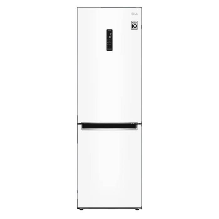 Холодильник LG GC-B459MQWM: 374 л, DoorCooling⁺, инверторный компрессор, система Total No Frost, белый цвет. Купить с доставкой