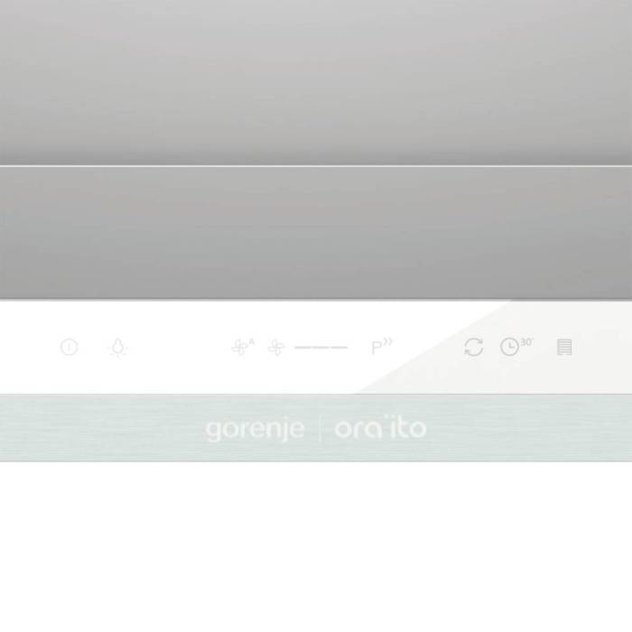 Вытяжка Gorenje BHP643ORAW — автоматическая подстройка скорости AdaptTech для эффективной очистки воздуха