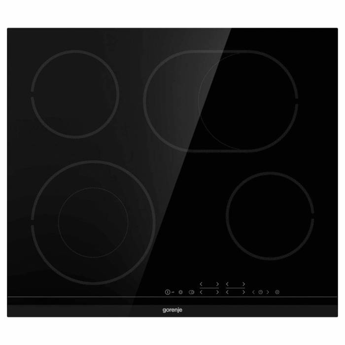 Gorenje ECT643BCSC — панель с сенсорным управлением и двухконтурной конфоркой, купить онлайн в Бишкеке