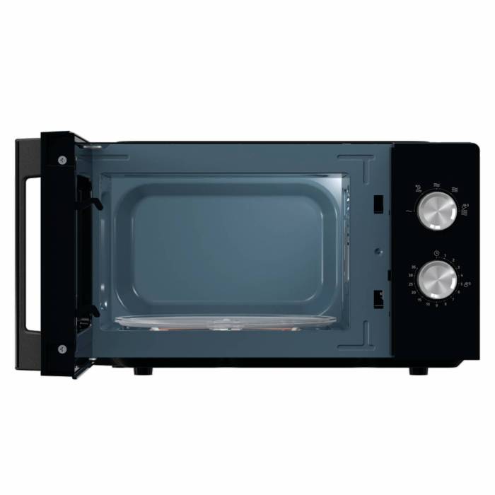 Gorenje MO17E1BH — внутренняя камера с эмалированным покрытием, легко очищается благодаря функции AquaClean без химии