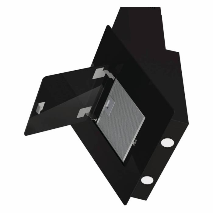 Вытяжка Gorenje WHI646E7B — элегантный черный дизайн, периметрическое всасывание, купить с доставкой в Бишкеке