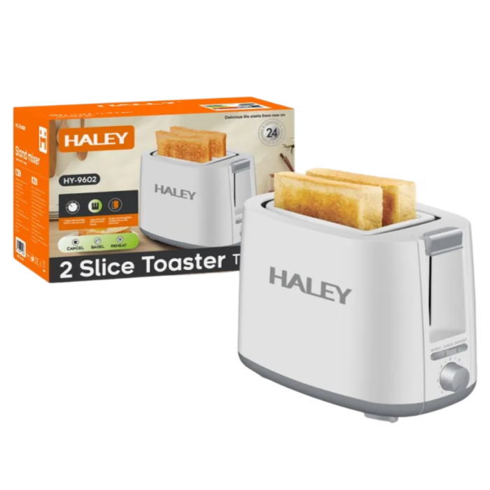 Haley HY-9602 — белый корпус из пластика с нержавеющей вставкой, стильный и практичный
