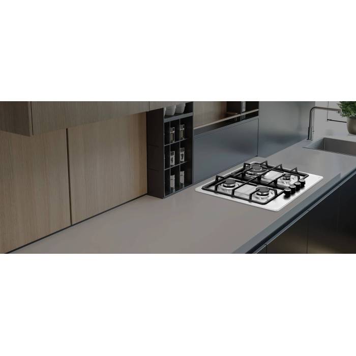 Газовая панель HAIER HHX-M64CWX — элегантная нержавеющая сталь, надежность и комфорт на вашей кухне