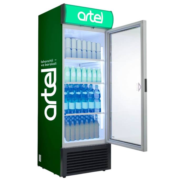 Artel HS390SN — белый холодильник с 4 полками, энергоэффективный, заказать по городу