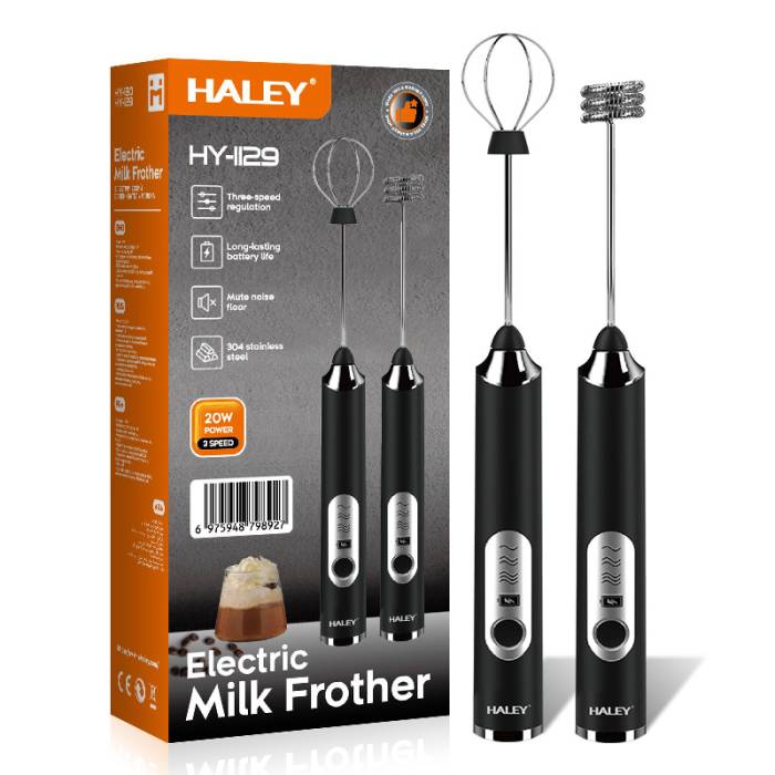 Haley HY-1129 — портативный электрический капучинатор и вспениватель молока, купить в Бишкеке с доставкой