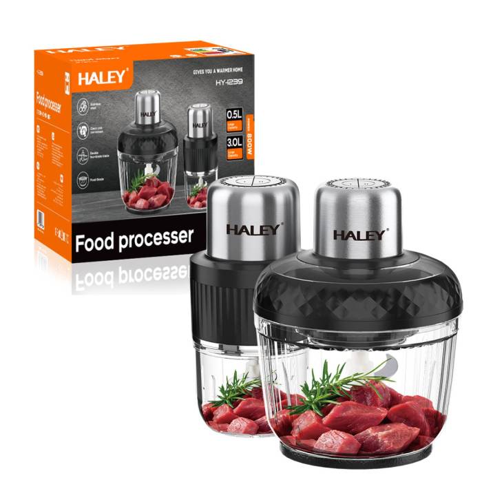 Haley HY-1239 — электрический измельчитель с медным мотором 800 Вт, купить в Бишкеке с доставкой