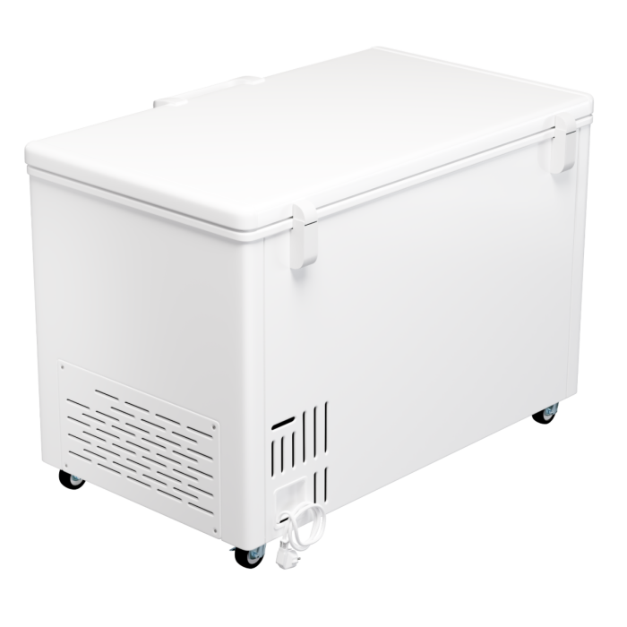 Морозильный ларь HAIER HCE380RFC объемом 380 л с электронным управлением и прямым охлаждением, купить в Бишкеке с доставкой по Кыргызстану