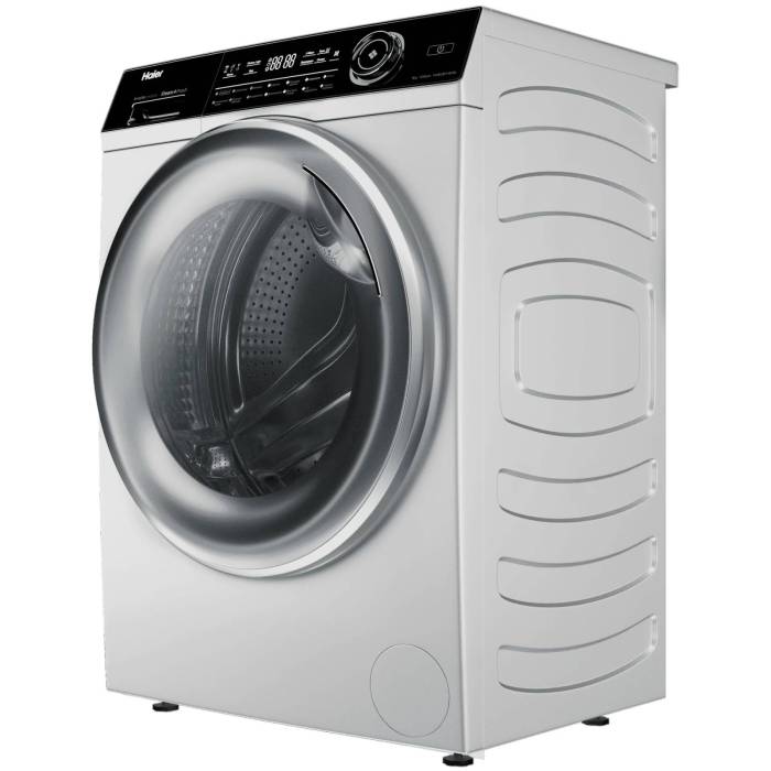 HAIER HW80-BP14979: Загрузка 8 кг, инверторный мотор, программа паром, белый дизайн. Заказать с доставкой