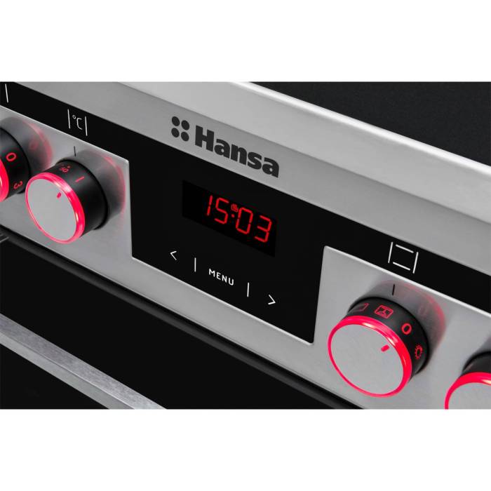 Hansa FCCX68225 — технология очистки паром Aqualytic упрощает уход и позволяет очищать духовку без химических средств