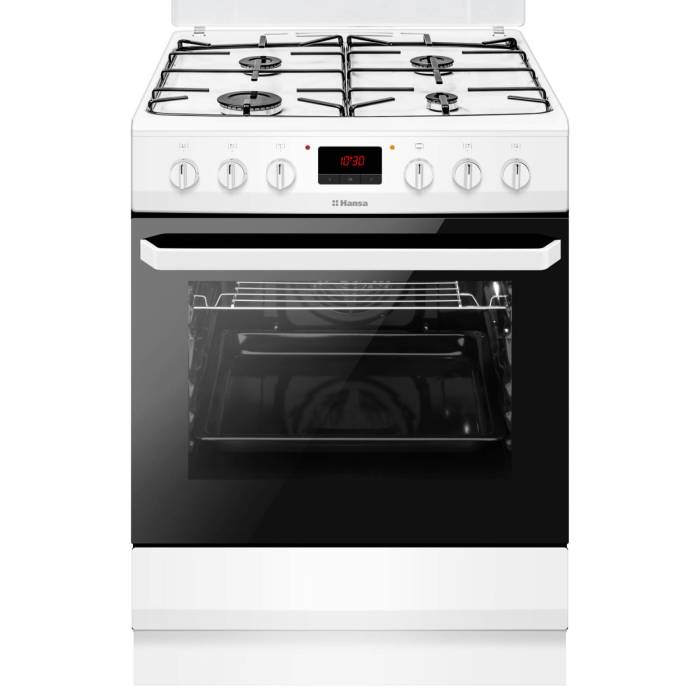 Hansa FCMW68299 — электрическая духовка объёмом 62 литра с 8 режимами нагрева, включая гриль, конвекцию и размораживание
