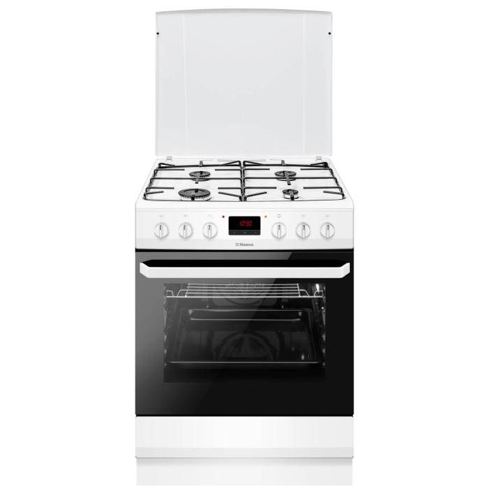 Hansa FCMW68299 — удобный дисплей с программатором и таймером позволяет точно задавать параметры готовки