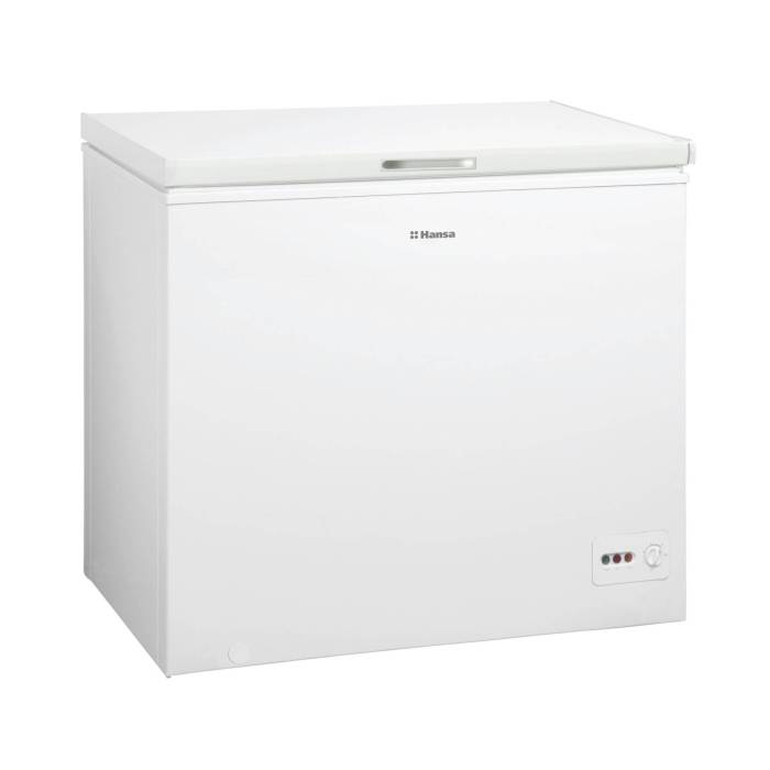 Морозильный ларь Hansa FS2496.3W, объем 249 л, хладагент R600a, замораживание до 46 ч при отключении электричества, купить в Бишкеке