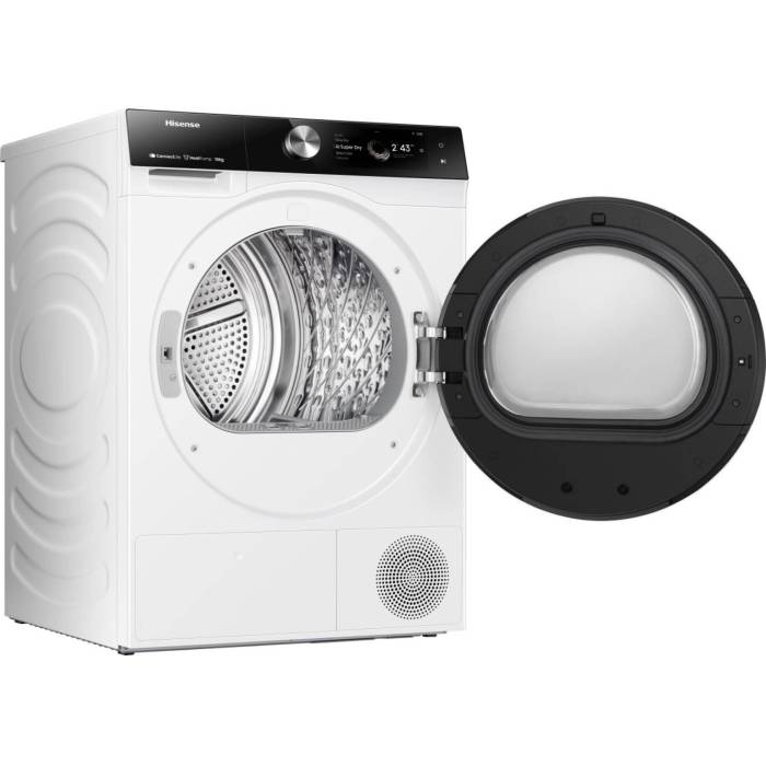 Hisense DH7S107BW — функции Power Steam и IonTech устраняют запахи и делают ткани мягкими и свежими