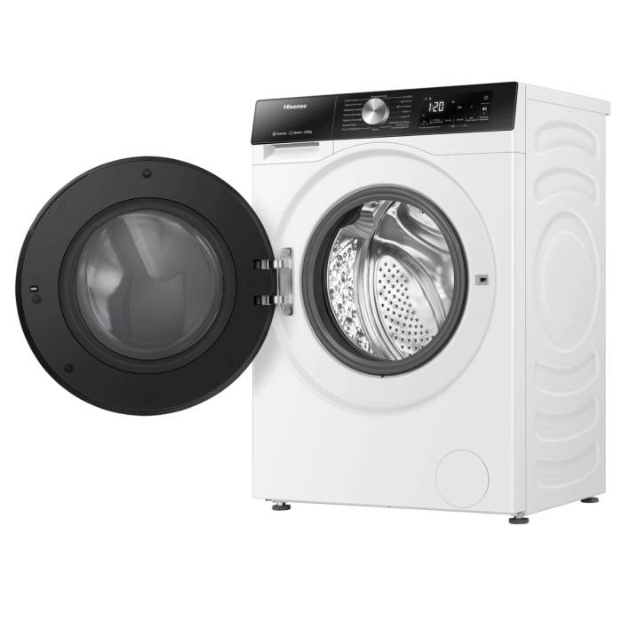 Стиральная машина Hisense WD3S8042BW1 — функции сушки «Сухое в шкаф», «Экстрасухое», «Под утюг», заказать в Бишкеке