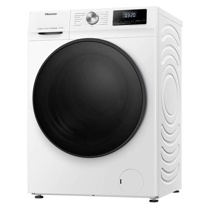 Hisense WFQA1014VJM — режим «Антиаллергия» и холодная стирка при 15°C, купить онлайн в Кыргызстане
