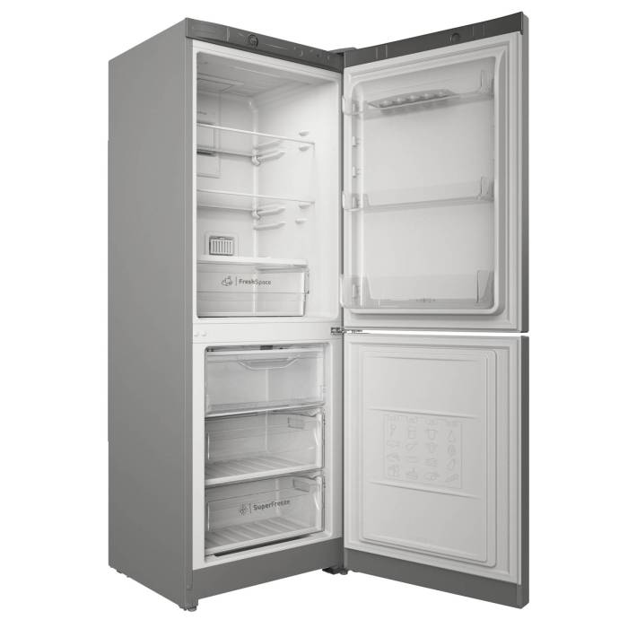 Холодильник Indesit ITS 4160 G с морозильной камерой на 78 л и LED-освещением, купить онлайн в Кыргызстане