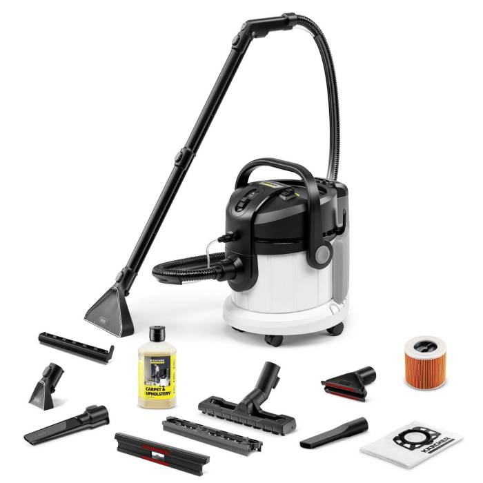 KARCHER SE 5.100 — моющий пылесос для ковров, мебели и автомобилей, баки 4 л, купить с доставкой в Бишкеке
